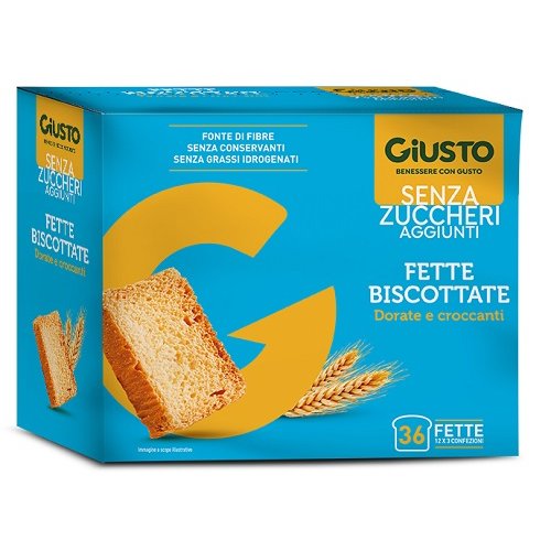 GIUSTO S/Z Fette Bisc.300g