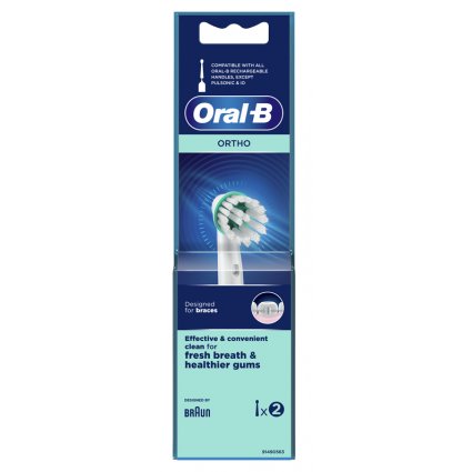 ORALB PW REFILL ORTHOCARE X2