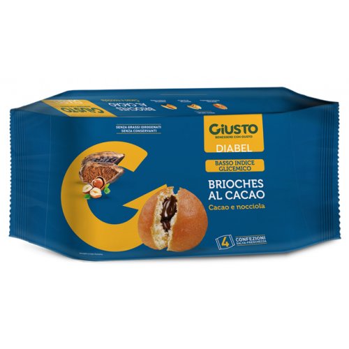 GIUSTO S/Z Brioches Cacao4x45g