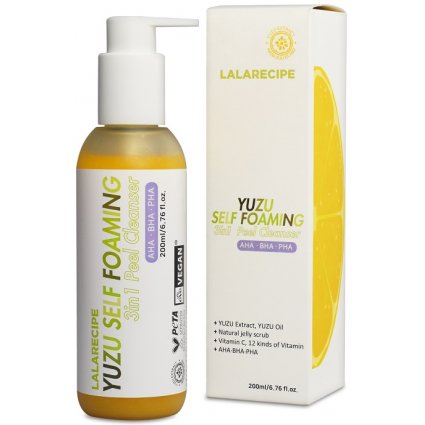 LALARECIPE YUZU SELF FOAM 3IN1