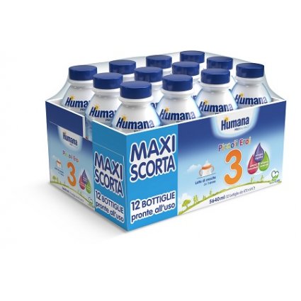 HUMANA 3 Multipack 12x470ml