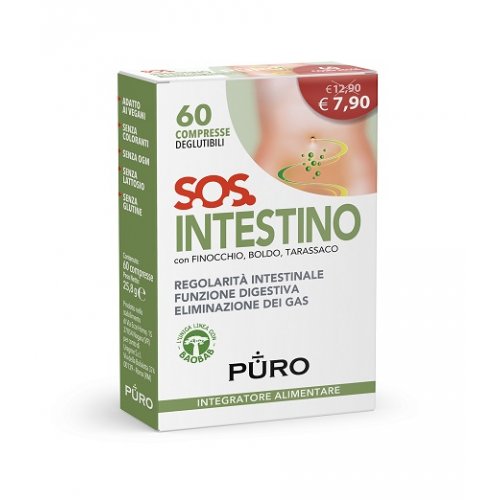 PURO SOS INTESTINO 60CPR DEGLU