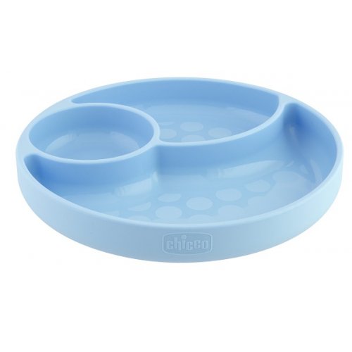 CH PIATTO SILICONE VENTOSA BL