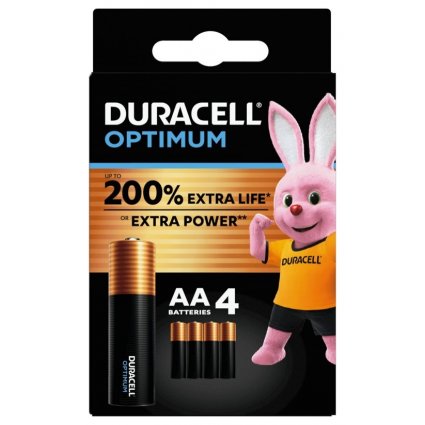 DURACELL OPTIMUM AA B4*16PZ