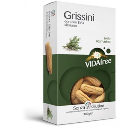 VIDAFREE Grissini Rosm.100g