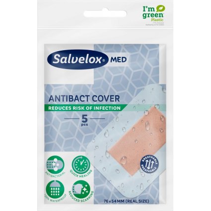 SALVELOX MED ANTIBACTCOVER 5P