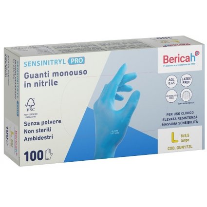 GUANTI NITR L 100PZ SENSINIT PRO