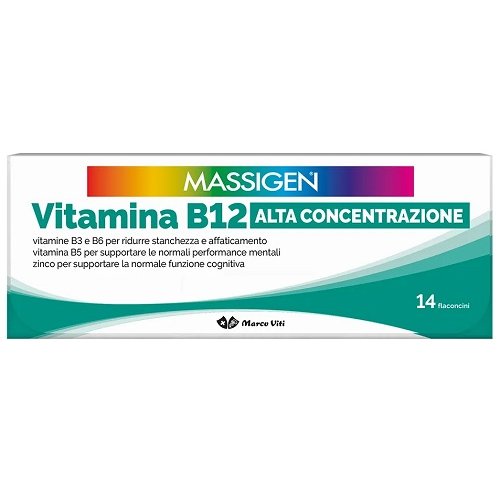 MASSIGEN DailyVit+B12 14Fl.8ml