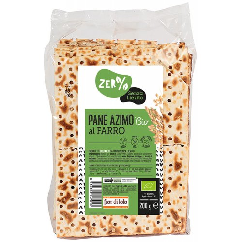 ZER%GLUT Pane Azzimo Farro200g