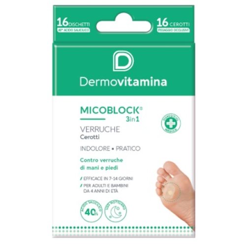 DERMOVITAMINA MICO VERRU PATCH