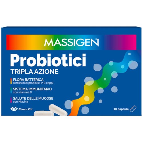 MASSIGEN Probiotici 10Cps