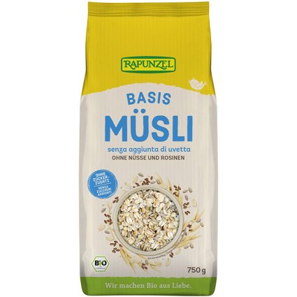 RAPUNZEL BASIS MUESLI 750G RAPUNZEL BASIS MUESLI 750G