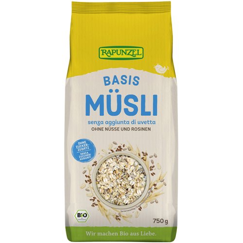 RAPUNZEL BASIS MUESLI 750G