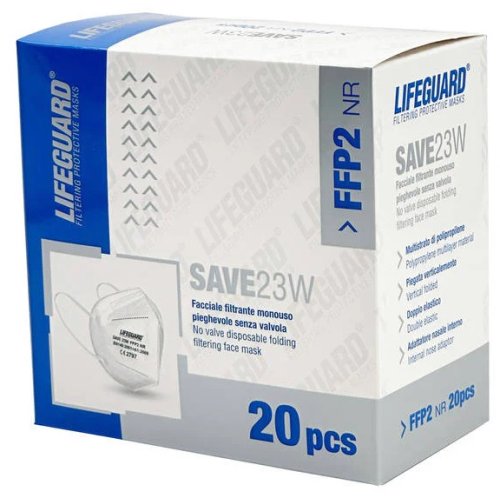 MASCHERINA LIFEGUARD FFP2 20PZ MASCHERINA LIFEGUARD FFP2 20PZ
