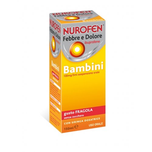 NUROFEN FEBBRE D*BB100MG/5ML F