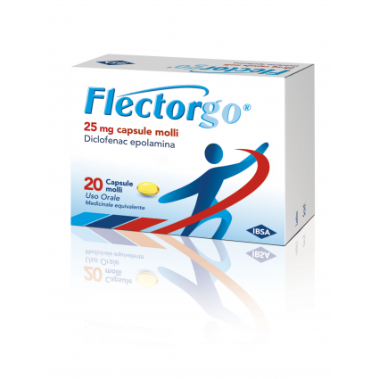 FLECTORGO*20CPS 25MG