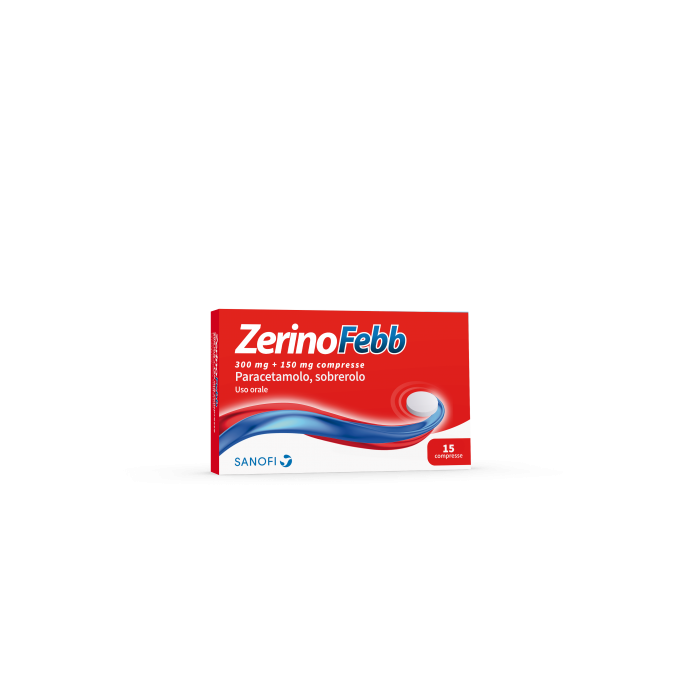 ZERINOFEBB*AD 15CPR 300+150MG scad 