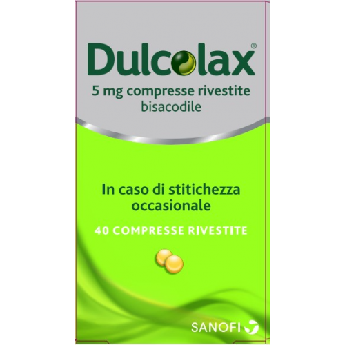 DULCOLAX*40CPR RIV 5MG